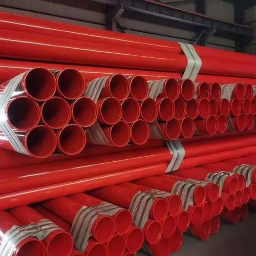 淮南涂塑钢管的摩擦阻力比较小的原因